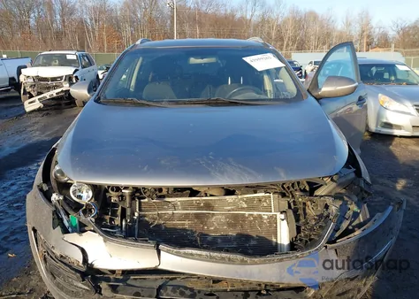 2015 Kia Sportage Lx из США, поврежденный, VIN KNDPBCAC4F7685543